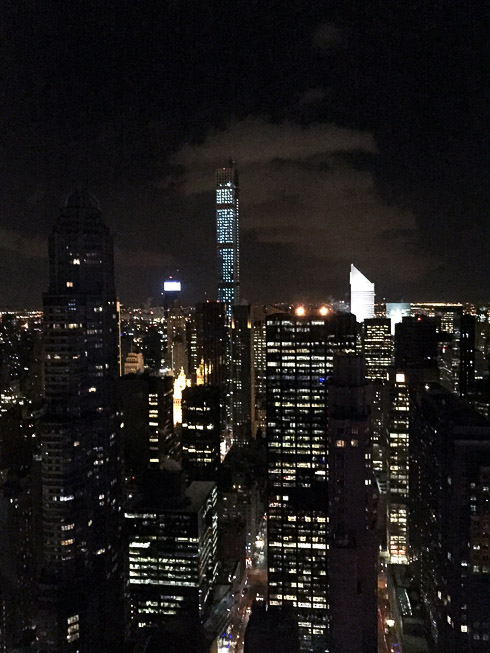 Utsikten från våning 65 - Residence Inn New York Manhattan/Central Park
