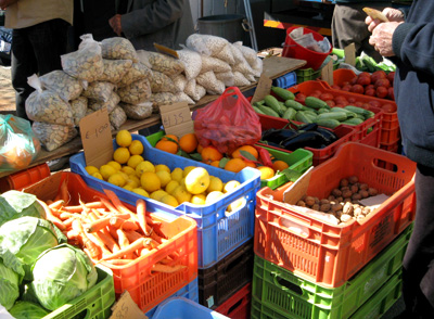 Marknaden i Larnaca