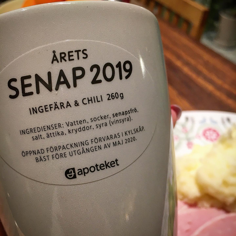 Årets senap 2019