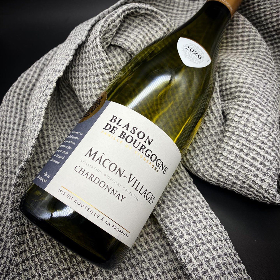 Blason de Bourgogne Mâcon-Villages, Chardonnay, 2021