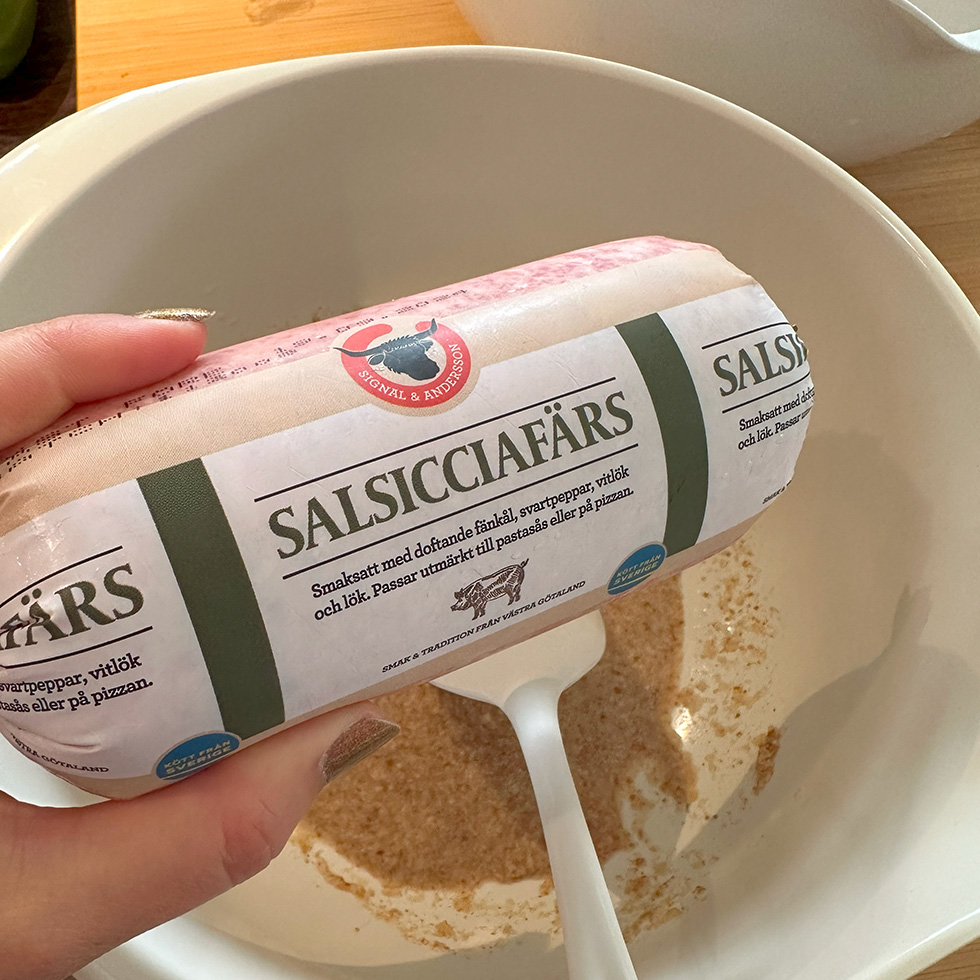 salsicciafärs